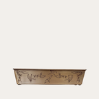 Brass Leaf Planter