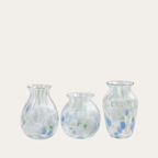 Coastal Glass Vase Trio (Set of 3)