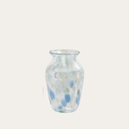Coastal Heath Glass Bud Vase