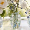 Coastal Heath Glass Bud Vase