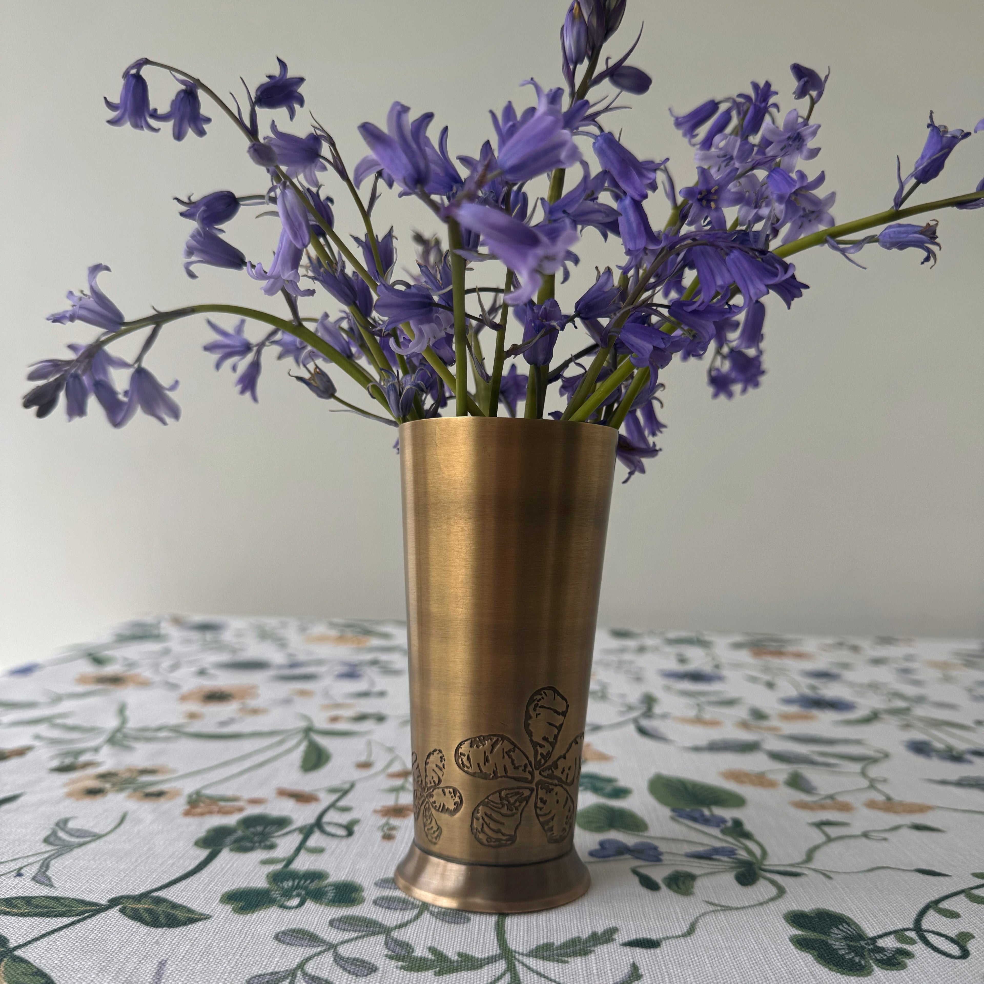 Brass Mussel Vase