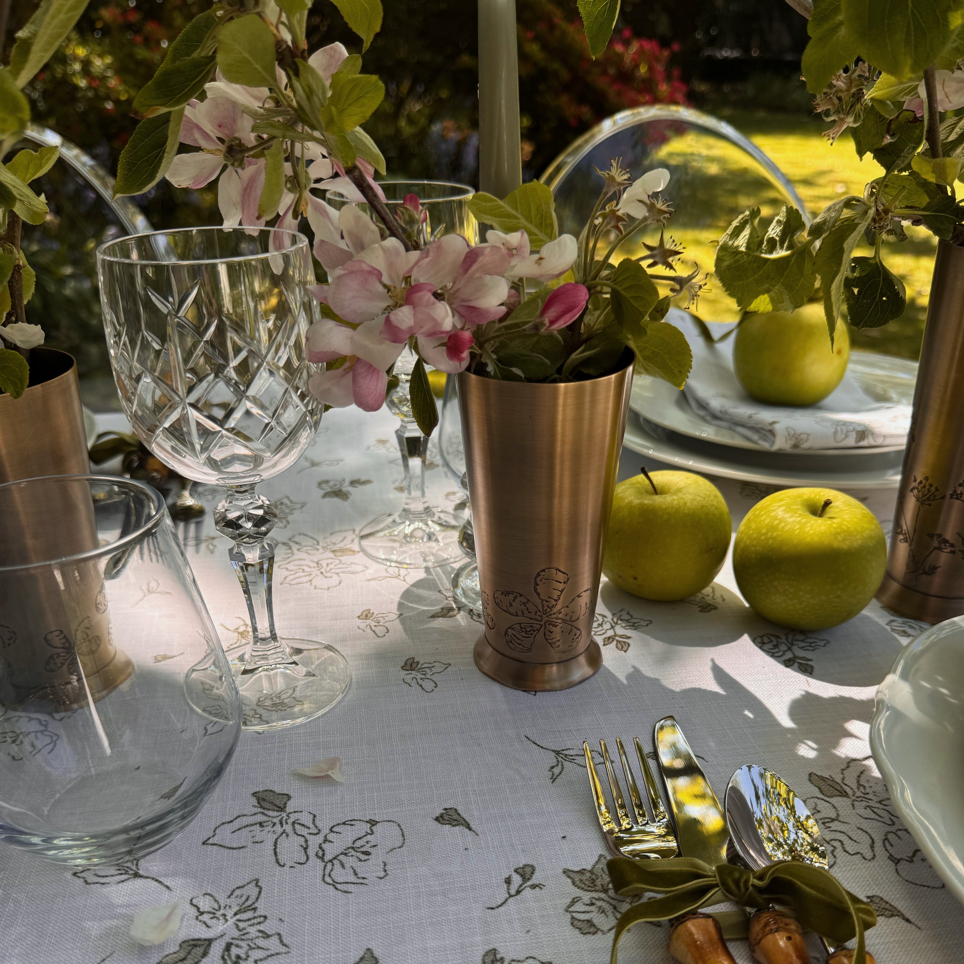 Brass Mussel Vase