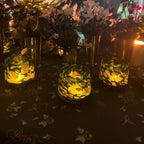 Mosslight Glass Tealight Holder