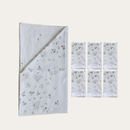 Orchard Blossom Table Linen Set (Tablecloth & Napkins Set of 6).