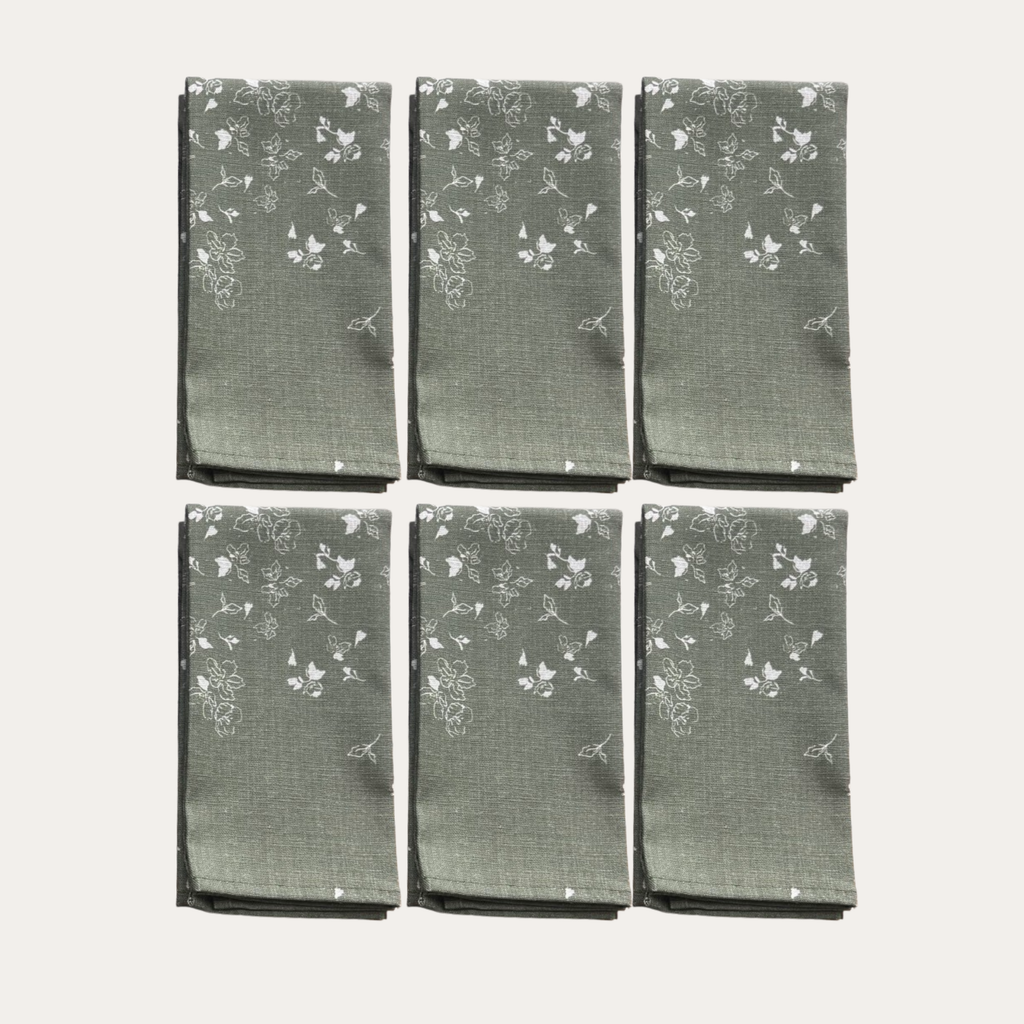 Orchard Green Napkins (Set of 6)