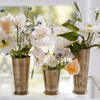 Brass Cow Parsley Vase