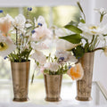 Brass Vase Seasonal Trio (Set of 3)