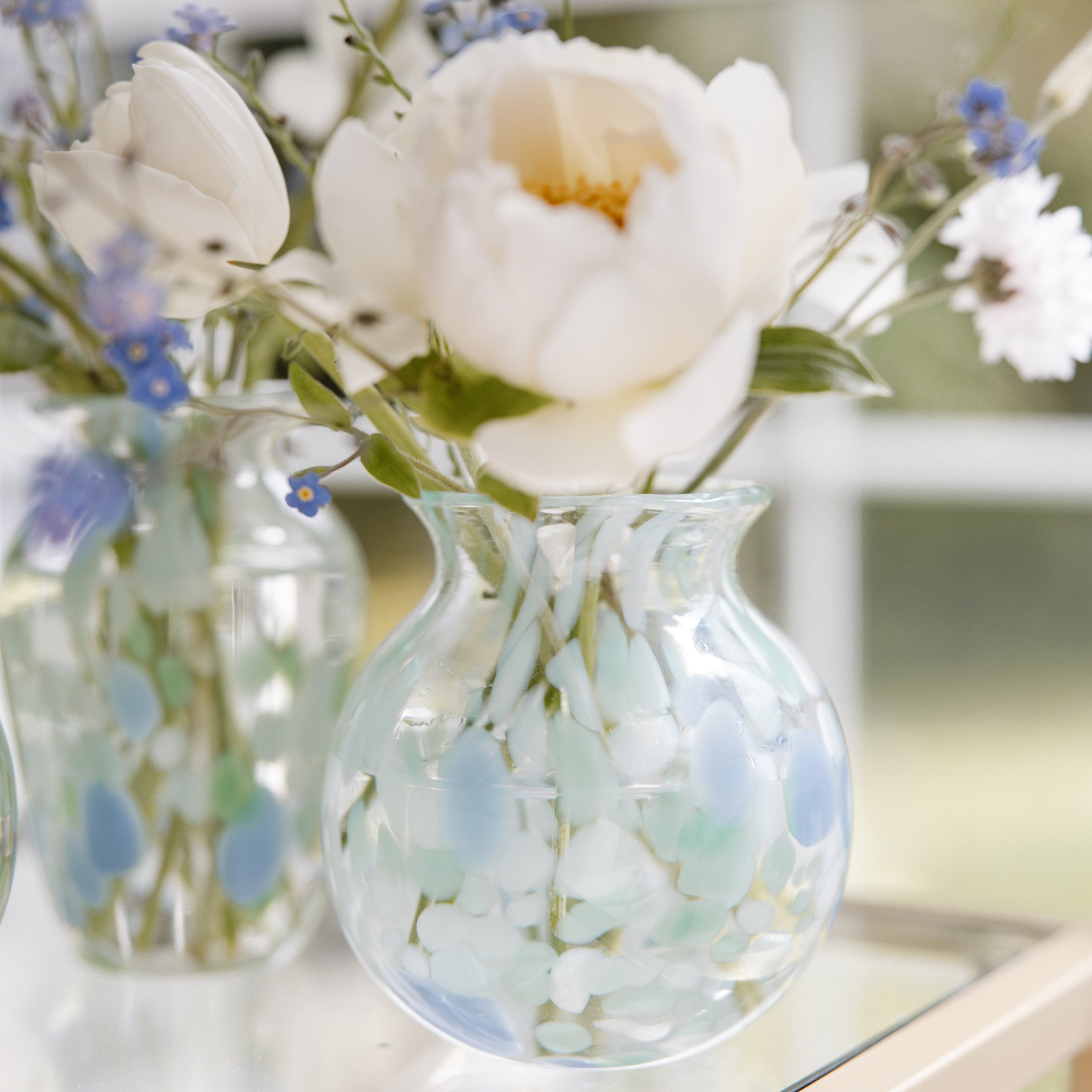 Coastal Cove Glass Bud Vase