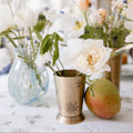 Brass Leaf Vase