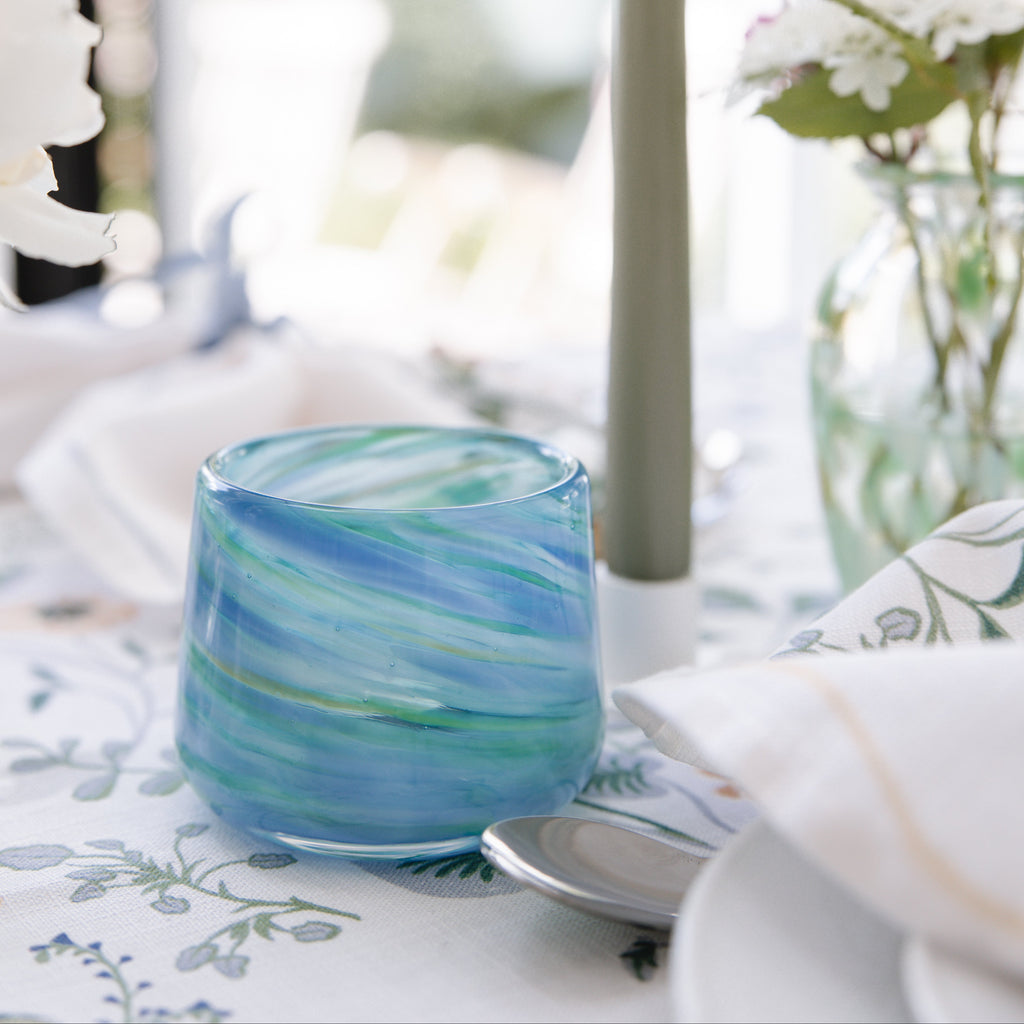 Shore Glass Tealight Holder