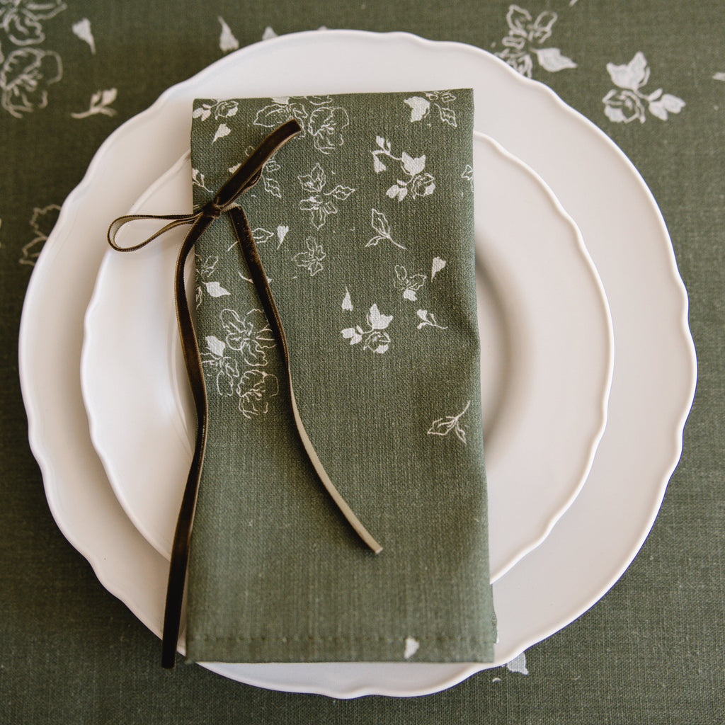 Orchard Green Napkins (Set of 6)
