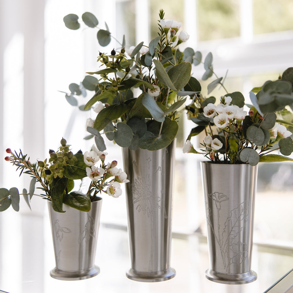 Stainless Primrose Vase