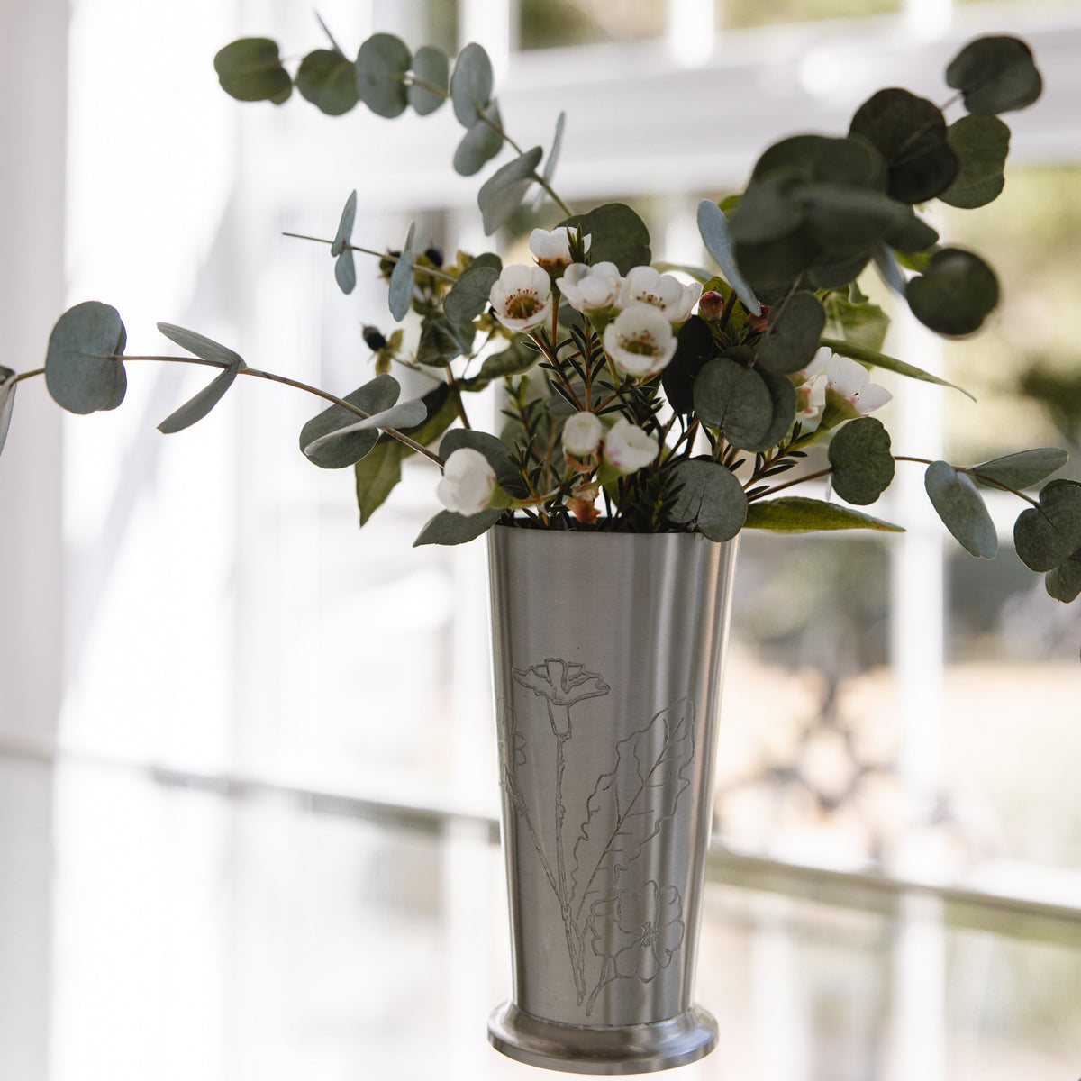 Stainless Primrose Vase