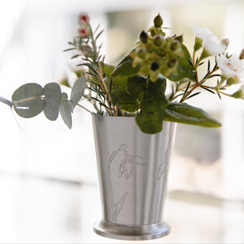 Stainless Snowdrop Vase