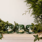 Mosslight Glass Tealight Holder