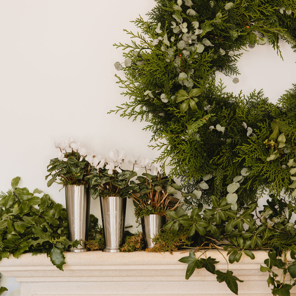 Stainless Vase Botanical Trio (Set of 3)