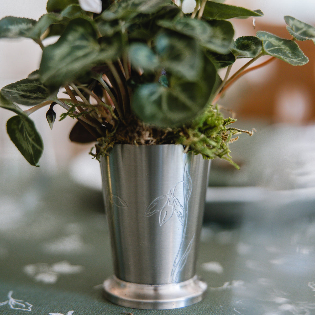 Stainless Snowdrop Vase