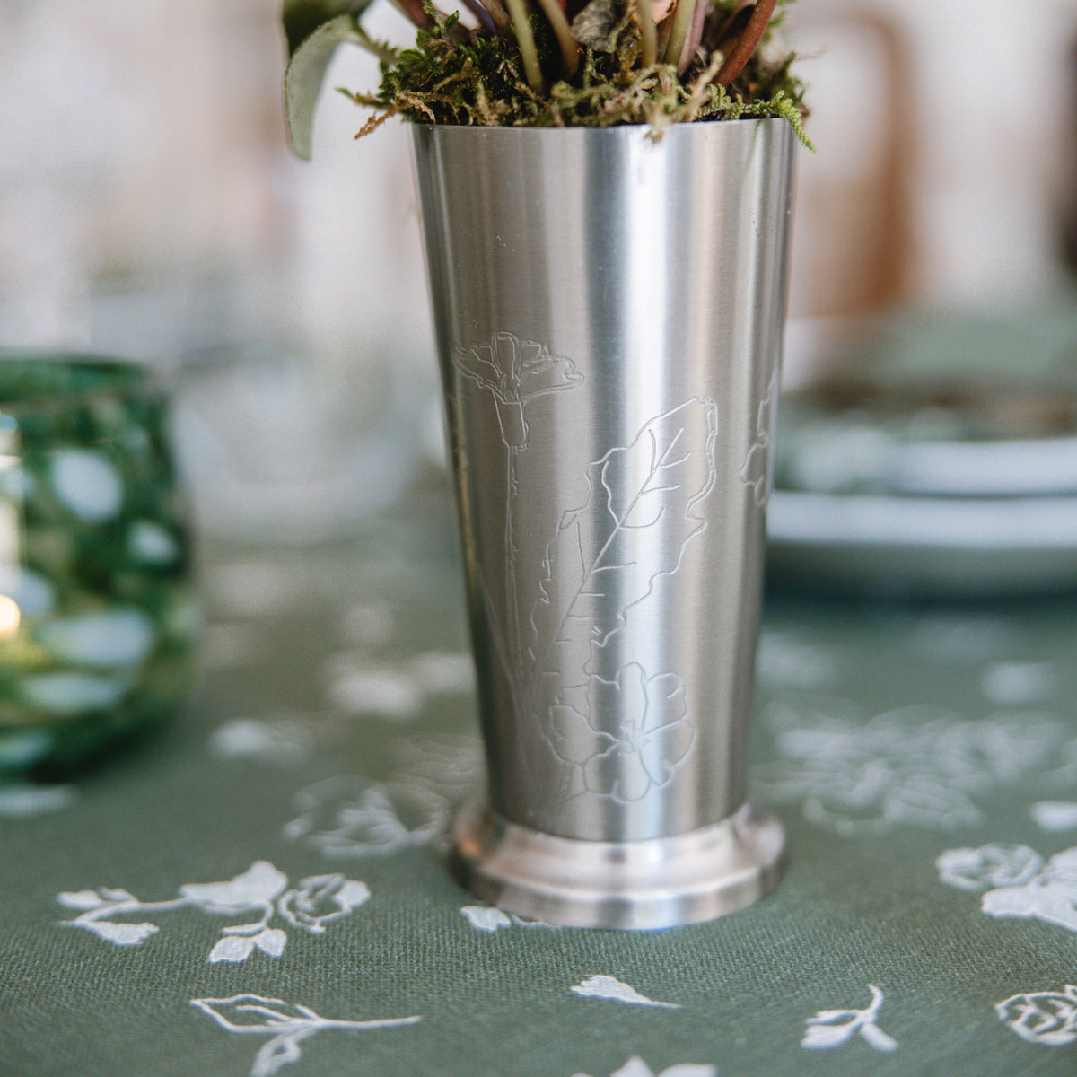 Stainless Primrose Vase