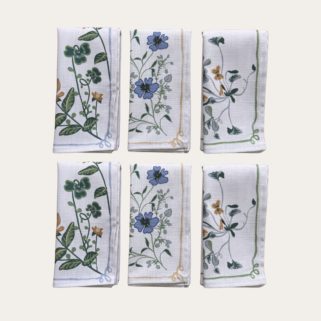 The Wilding Napkins (Set of 6)
